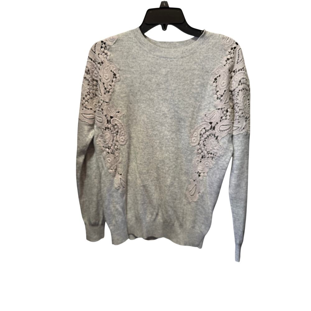 Ted Baker London Tae Lace Shoulder Sweater Size 2= US 4-6
